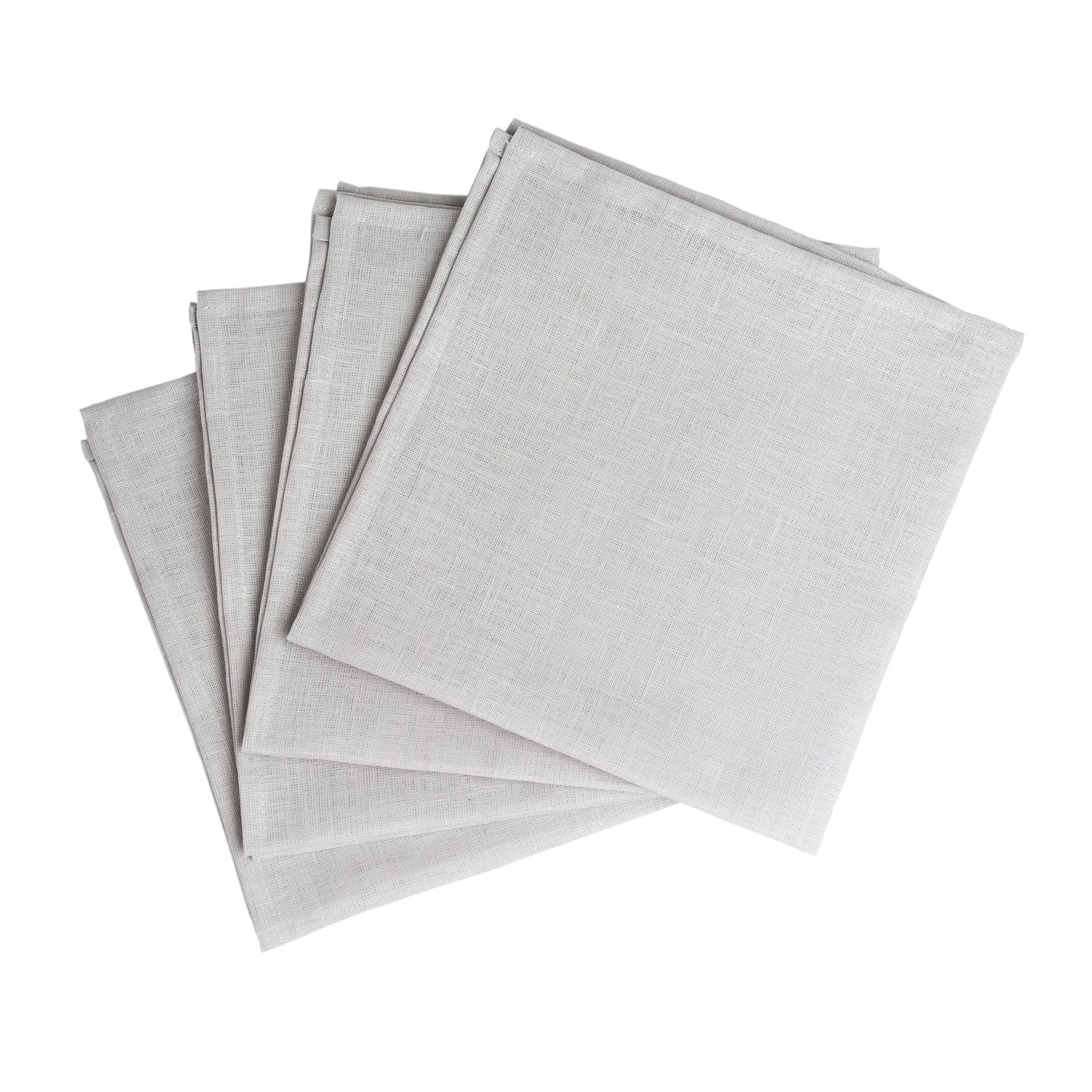 Clean serviettes 45 x 45 cm 4-pack, icy grey Scandi Living
