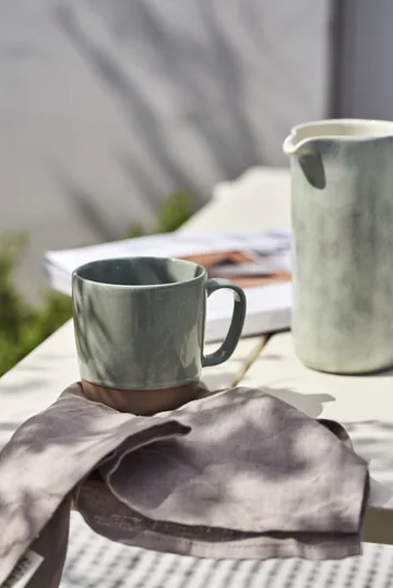 Clean serviettes 45 x 45 cm 4-pack - smokey blue - Scandi Living