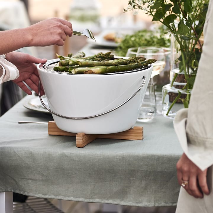 Clean tablecloth 145 x 250 cm - dusty green - Scandi Living