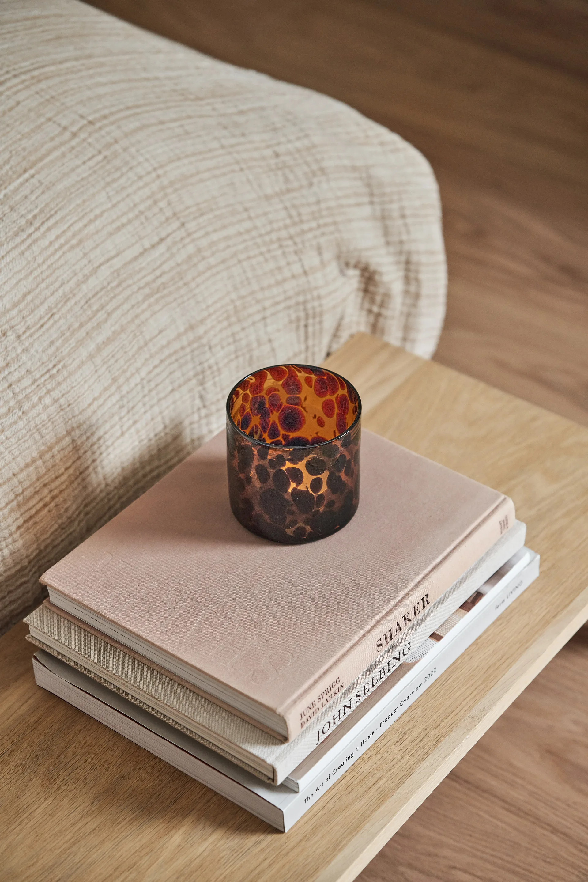 Cloud lantern Ø10 cm, Brown Scandi Living