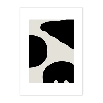 Contour poster grey - 30x40 cm - Scandi Living