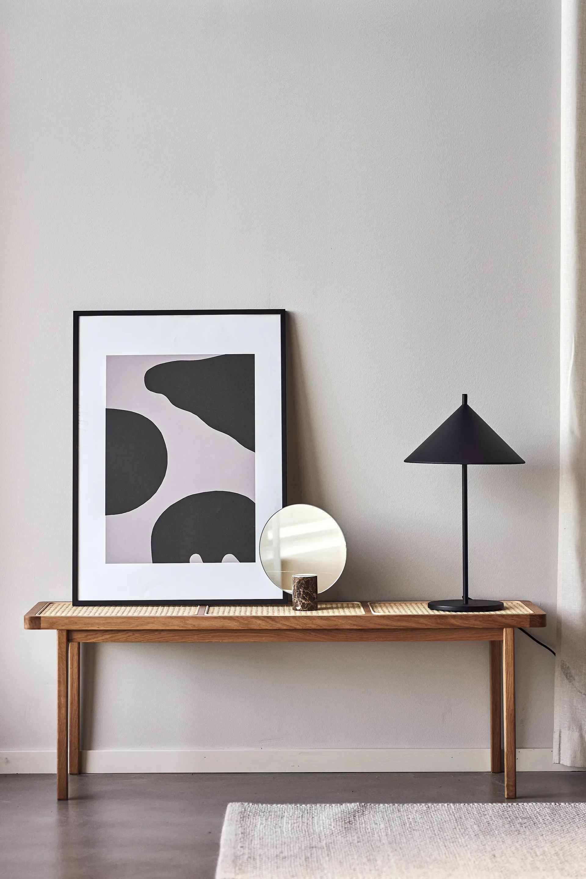 Contour poster grey, 50x70 cm Scandi Living