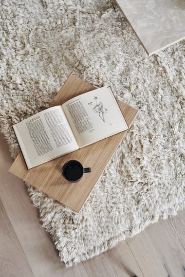 Cozy wool carpet natural white - 170x240 cm - Scandi Living