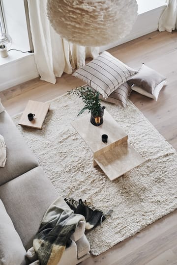 Cozy wool carpet natural white - 170x240 cm - Scandi Living