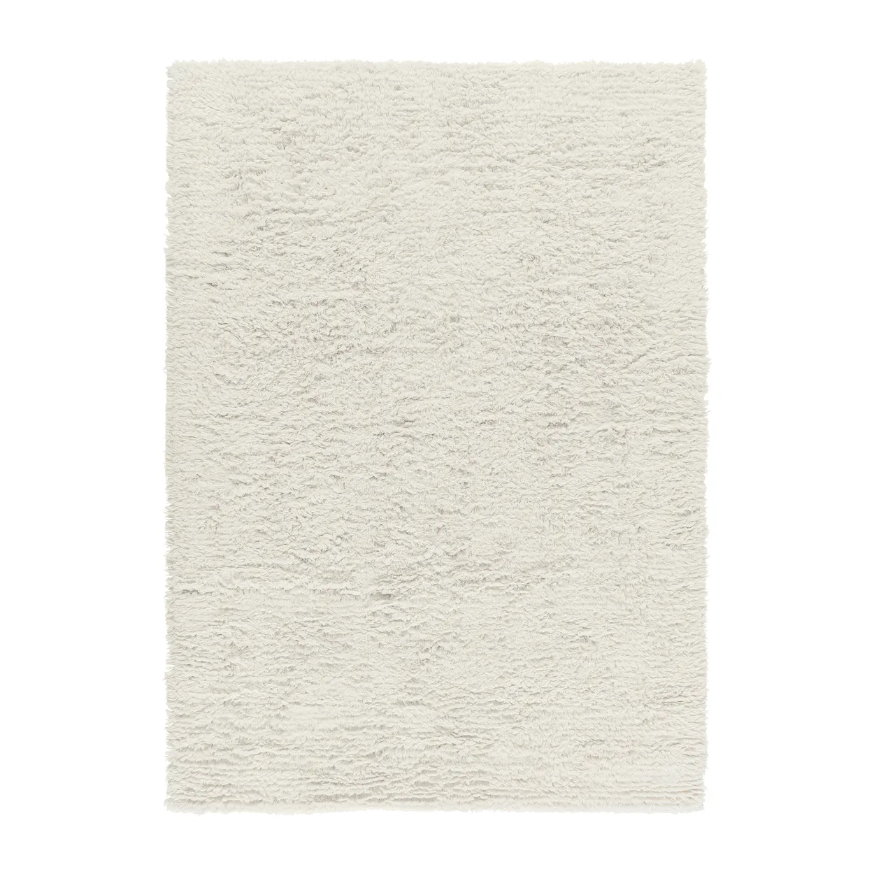 Scandi Living Cozy wool carpet natural white 200x300 cm