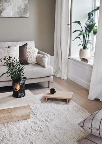 Cozy wool carpet natural white - 200x300 cm - Scandi Living