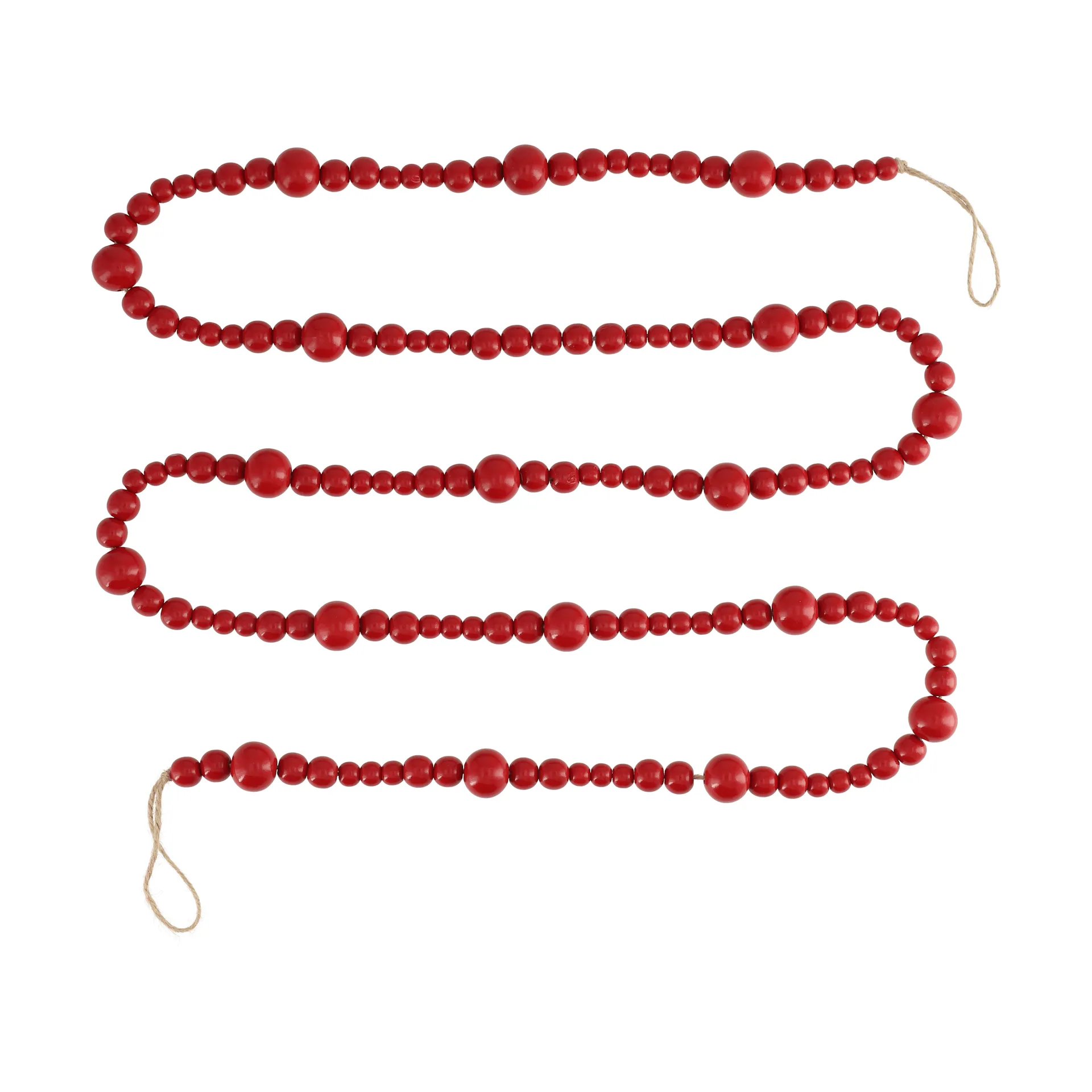 Craft garland, Red Scandi Living