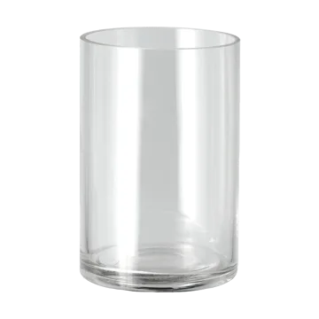 Cylinder vase Ø10x15 cm - Clear - Scandi Living