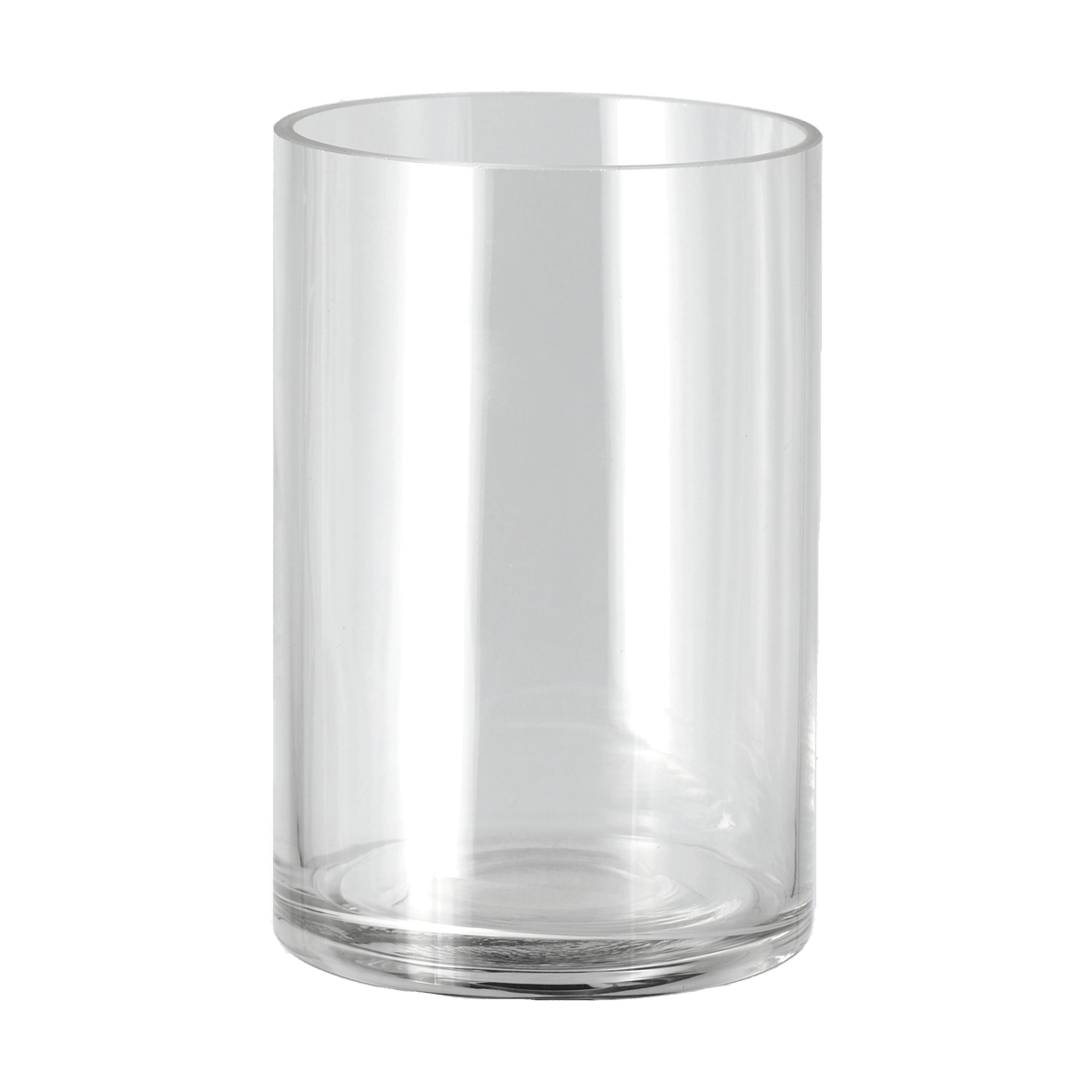Scandi Living Cylinder vase o10x15 cm Clear | Scandinavian Design | Vases | Transparent