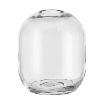 Dew vase Ø6.5x10 cm - Clear - Scandi Living