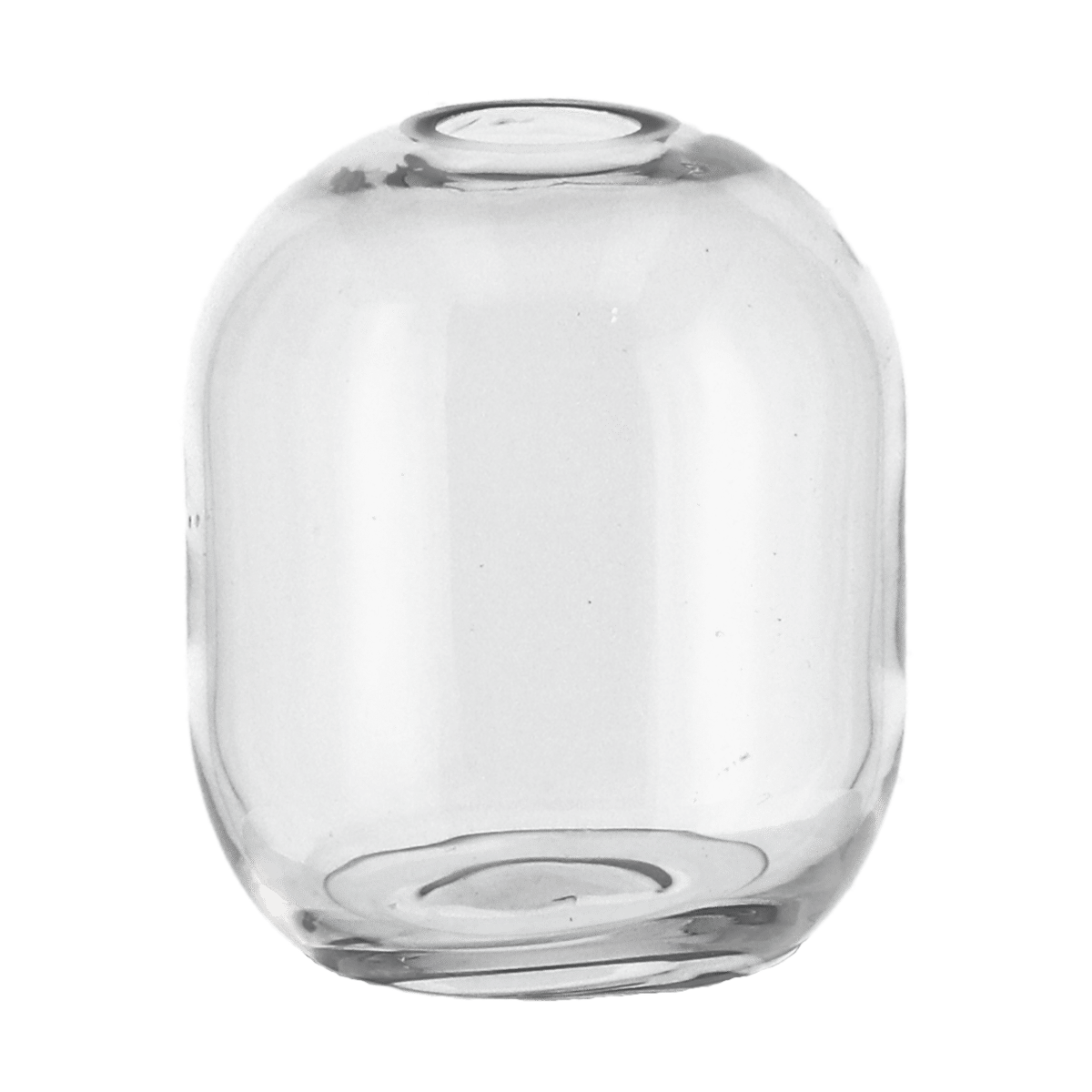 Scandi Living Dew vase o6.5x10 cm Clear | Scandinavian Design | Vases | Transparent