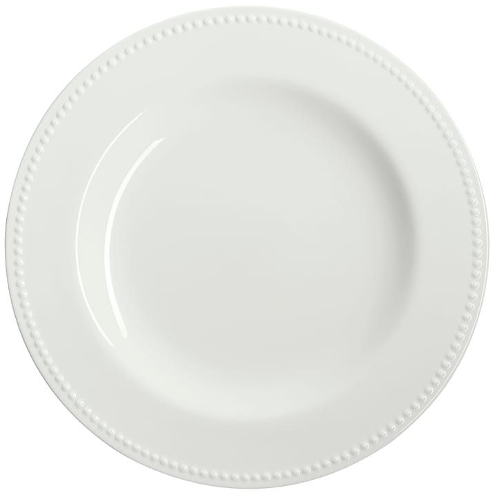 Dots serving plate 32 cm - Creamy white - Scandi Living