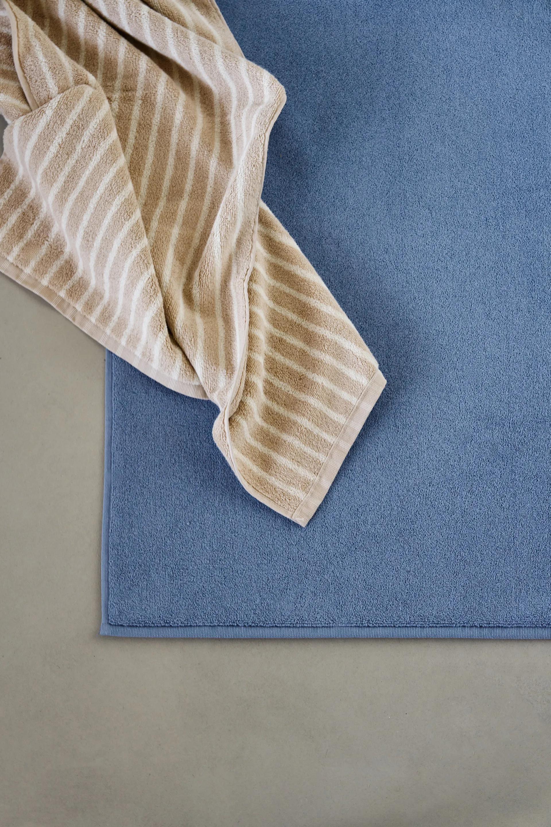 Drift bath mat 50x70 cm, Blue Scandi Living