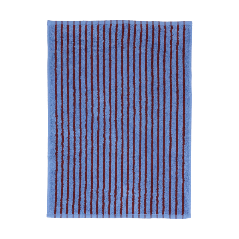 Scandi Living Drift bath mat 50x70cm Blue-red