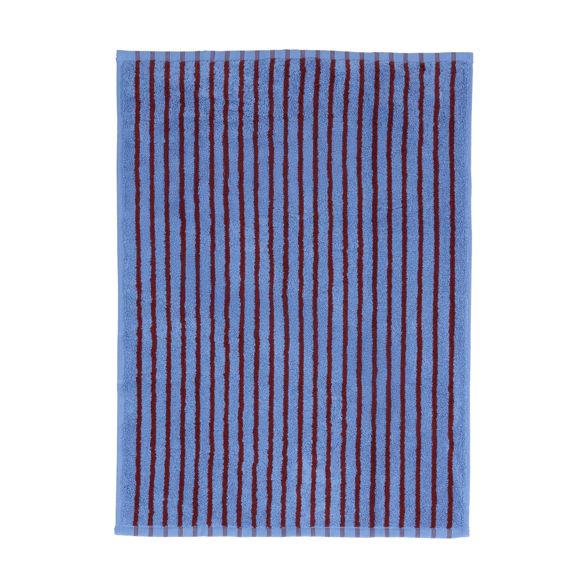 Scandi Living Drift bath mat 50x70cm Blue-red