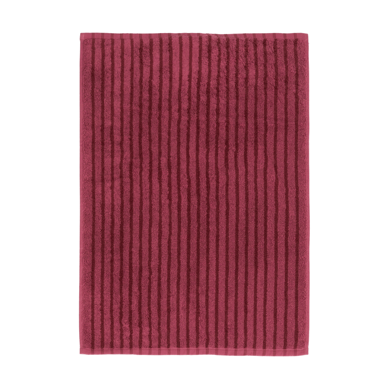 Scandi Living Drift bath mat 50x70cm Pink-red