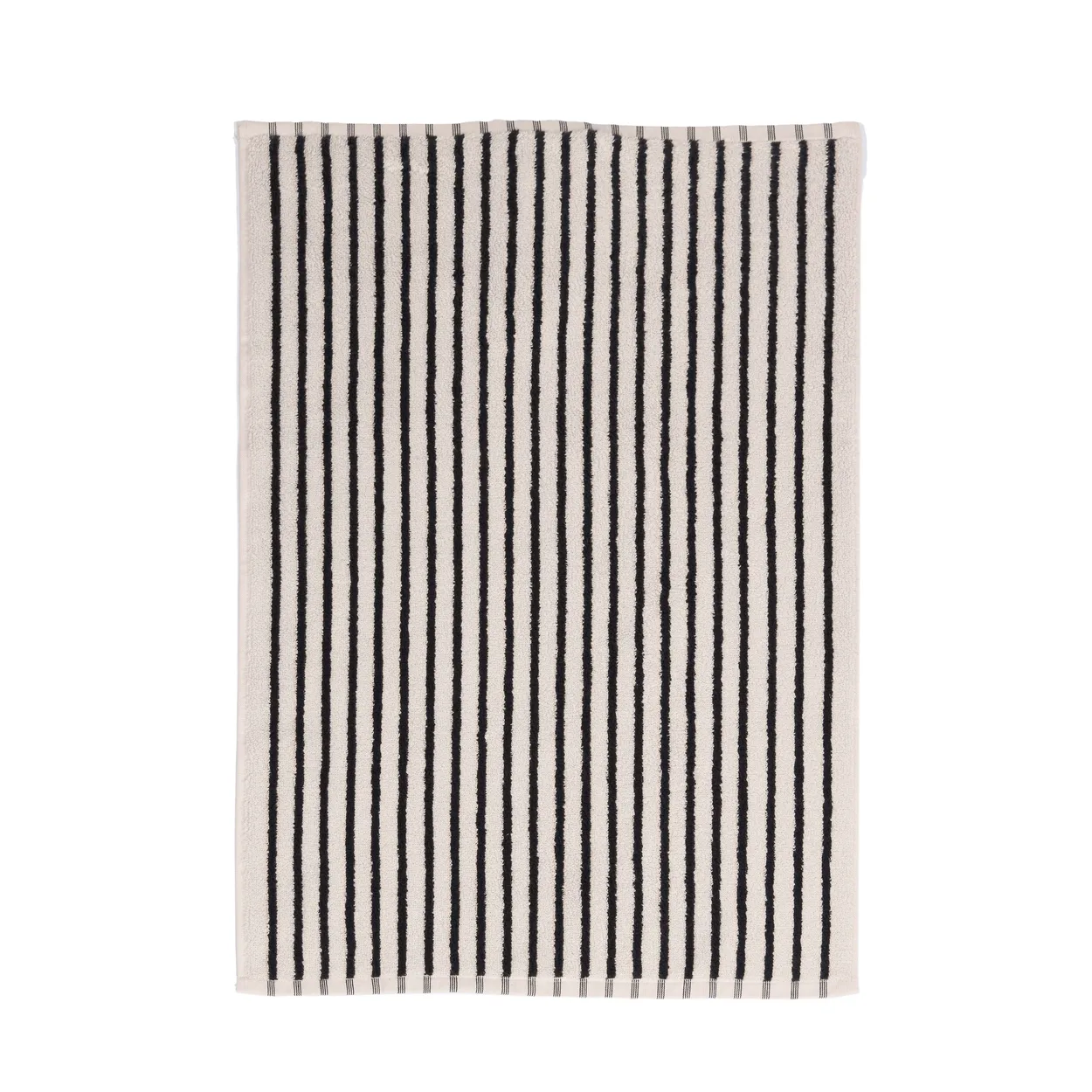 Scandi Living Drift bath mat 50x70cm White-black | Scandinavian Design | Bath mats | White