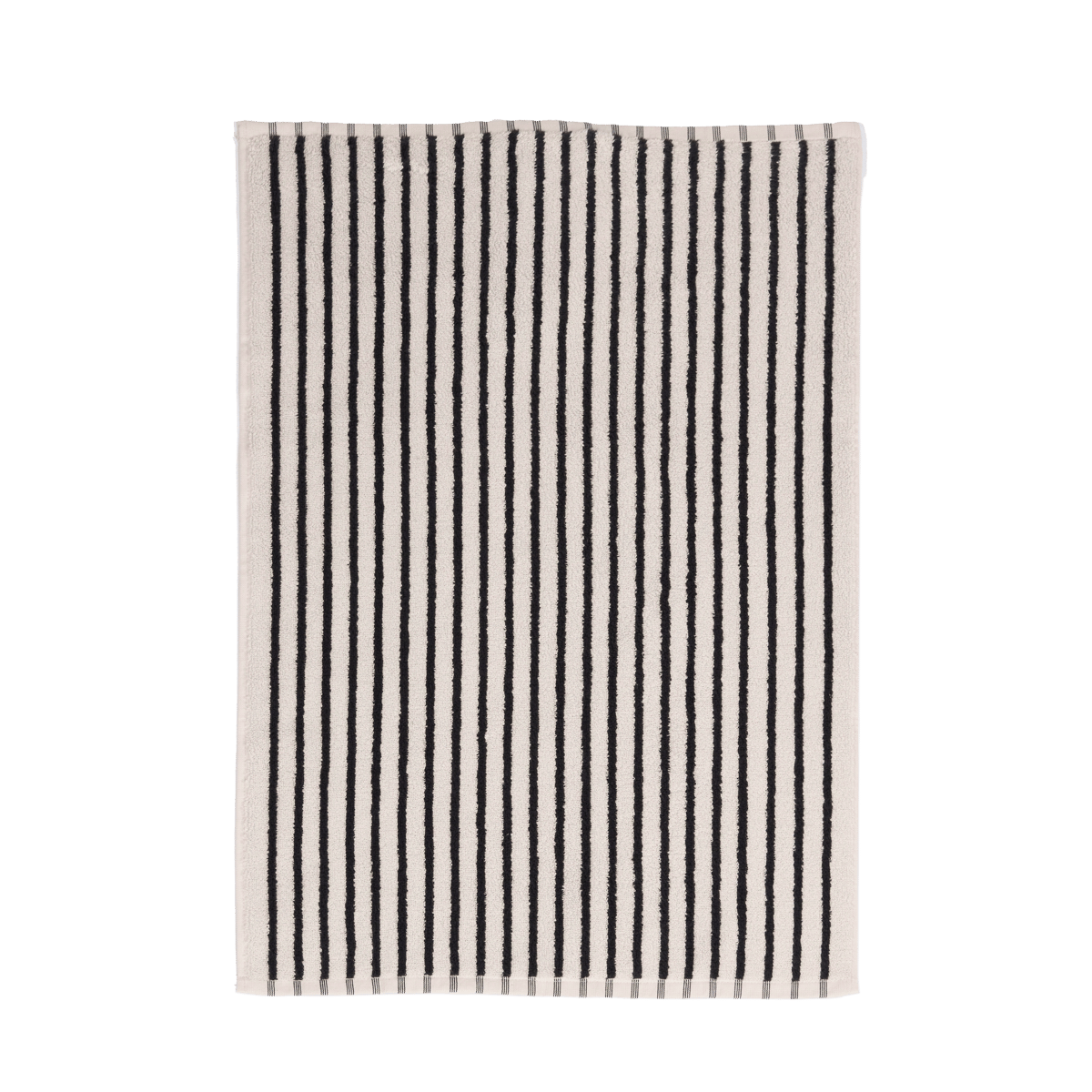 Scandi Living Drift bath mat 50x70cm White-black