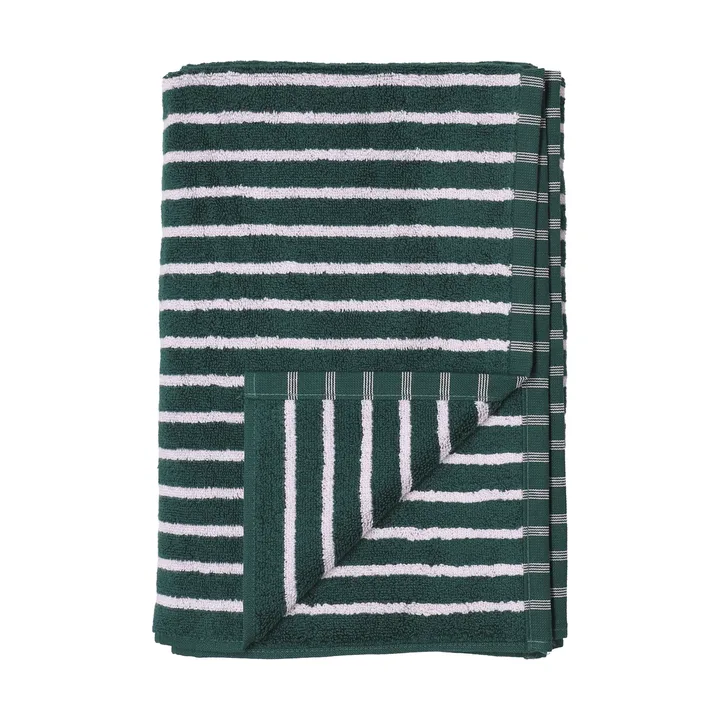 Drift bath towel 100x150 cm - Green-purple - Scandi Living