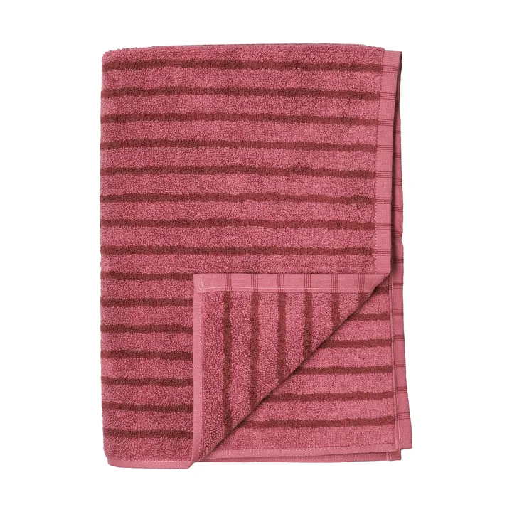 Drift bath towel 100x150 cm - Pink-red - Scandi Living