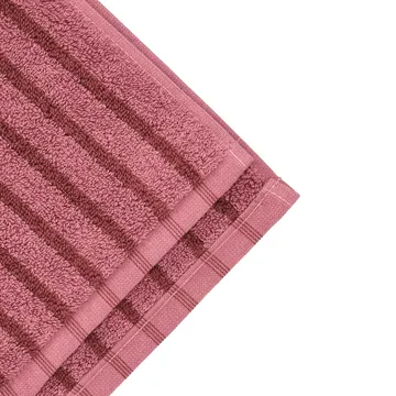 Drift bath towel 100x150 cm - Pink-red - Scandi Living