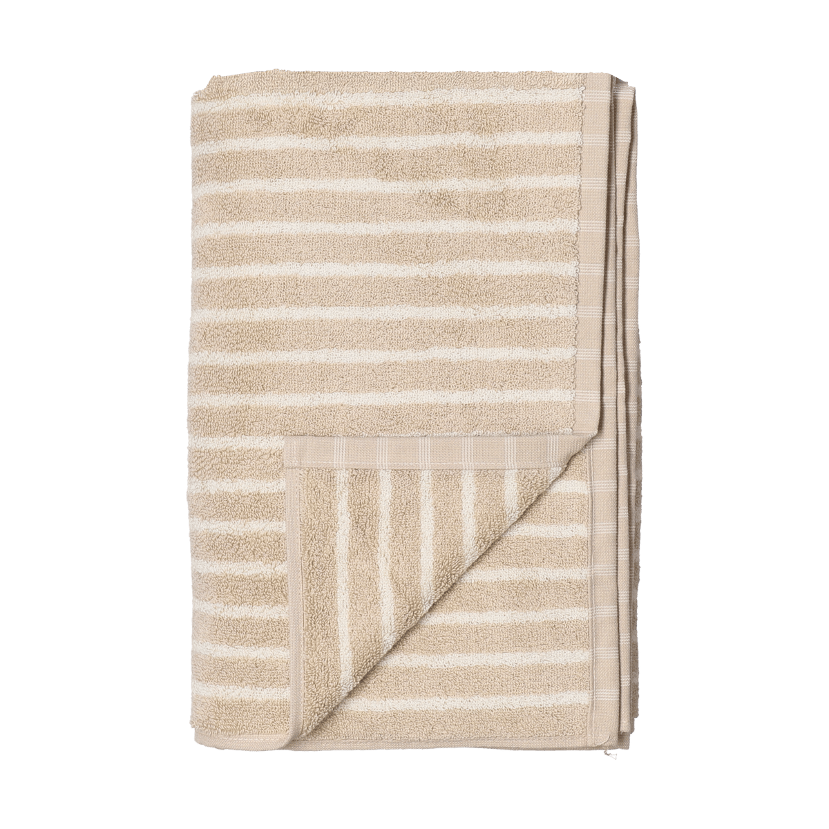 Scandi Living Drift bath towel 70x140 cm Beige-white
