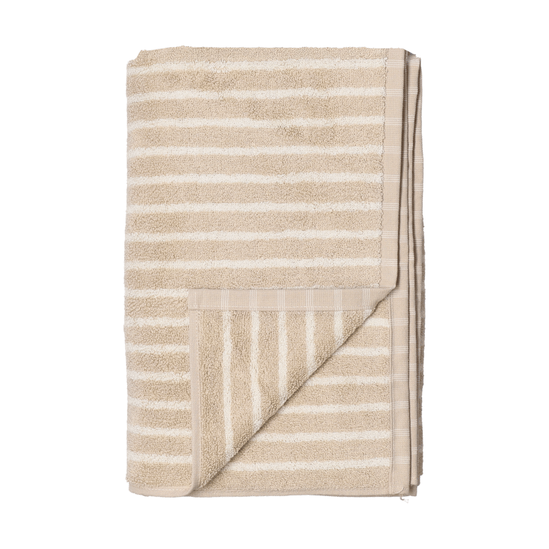 Scandi Living Drift bath towel 70x140 cm Beige-white