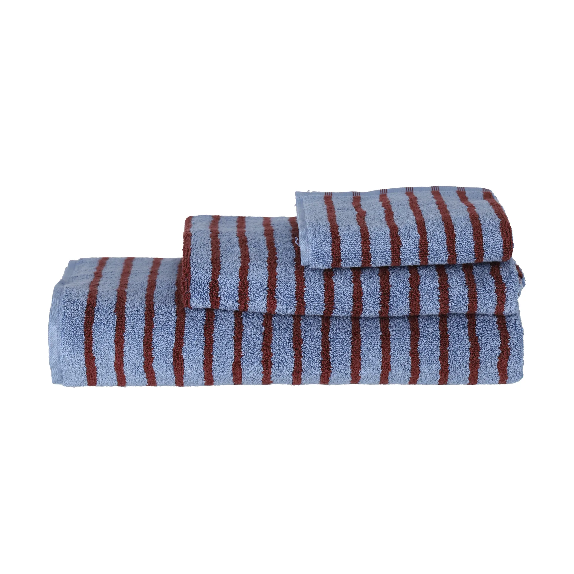 Drift bath towel 70x140 cm, Blue-red Scandi Living