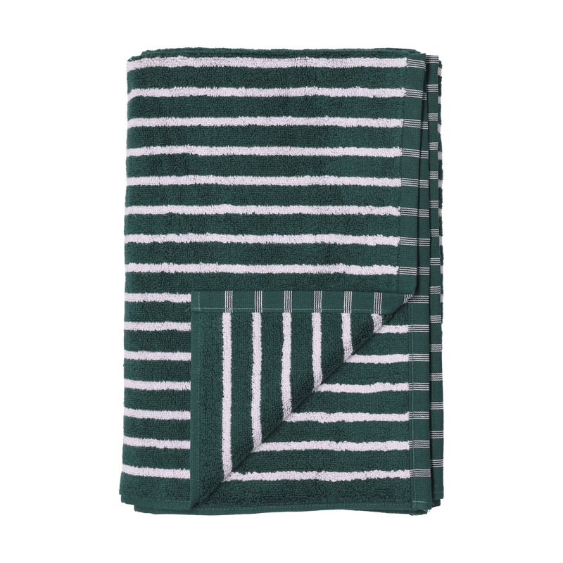 Scandi Living Drift bath towel 70x140 cm Green-purple