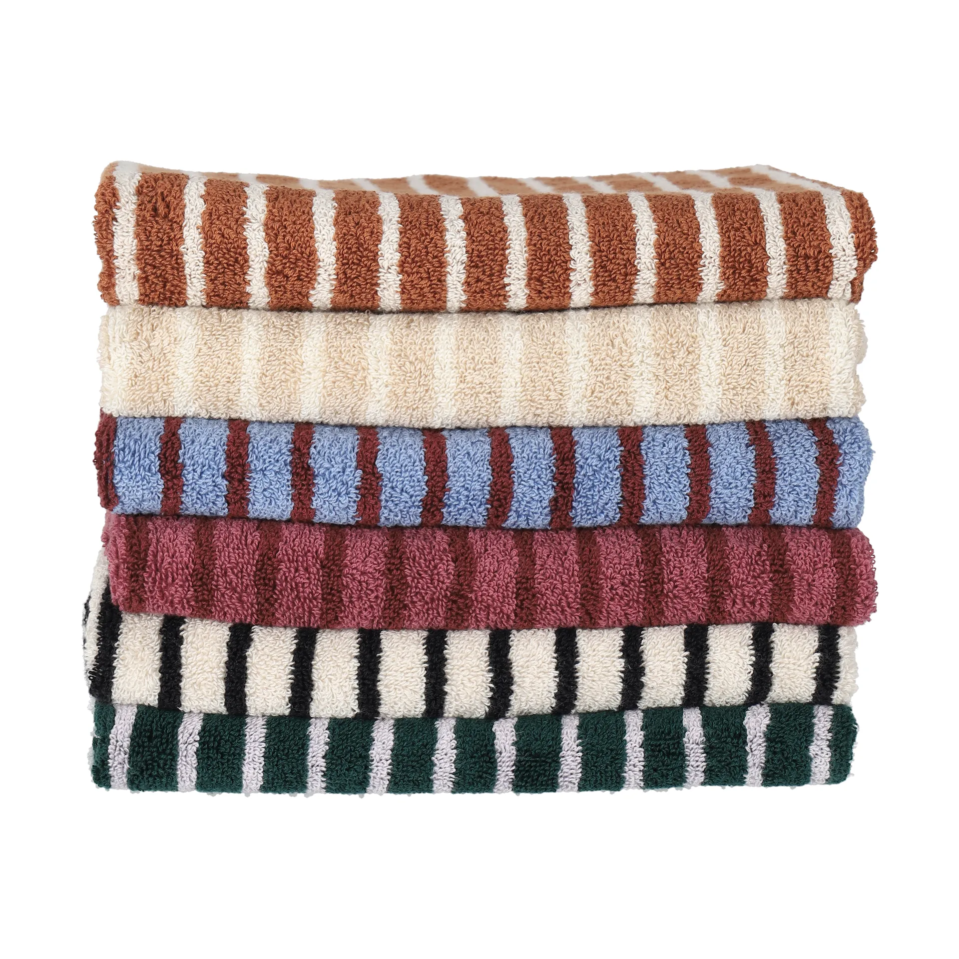 Drift bath towels 100x150 cm 2-pack - White-black,  Scandi Living