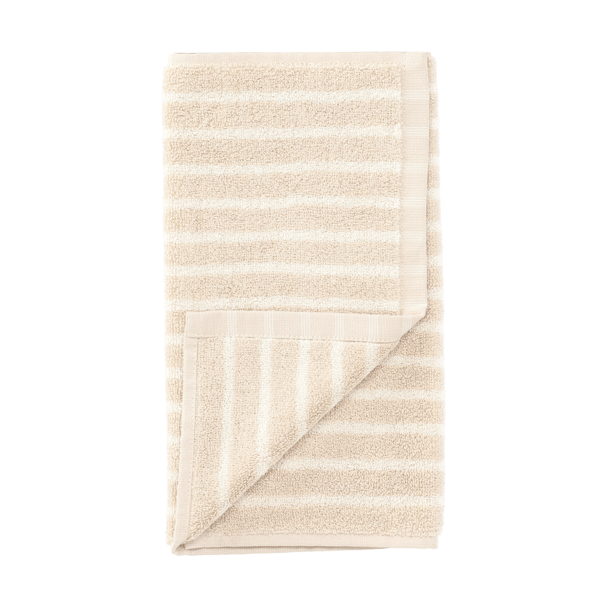 Scandi Living Drift towel 30x50 cm Beige-white