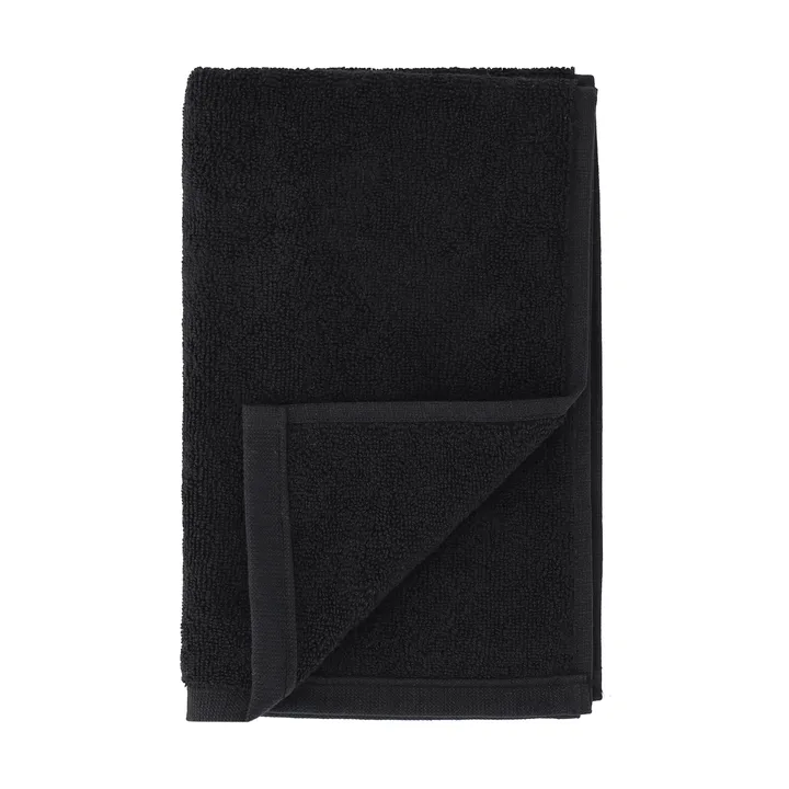 Drift towel 30x50 cm - Black - Scandi Living