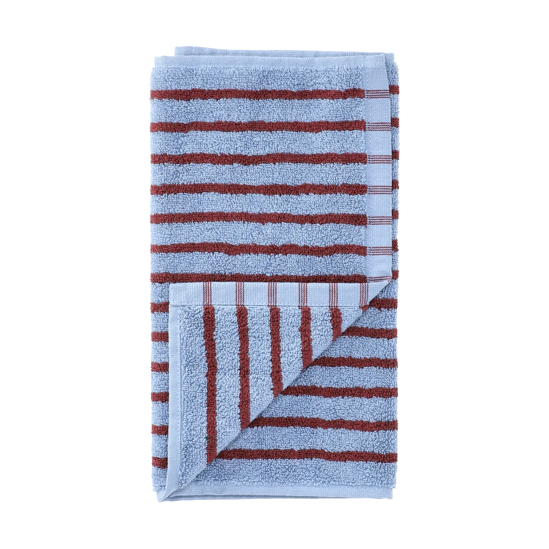 Drift towel 30x50 cm, Blue-red Scandi Living