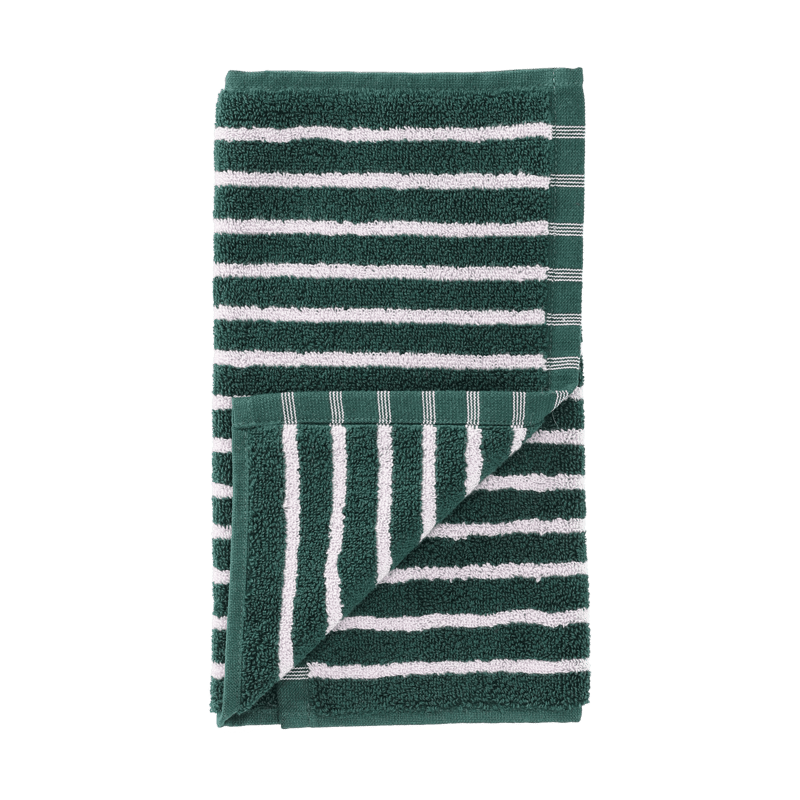 Scandi Living Drift towel 30x50 cm Green-purple