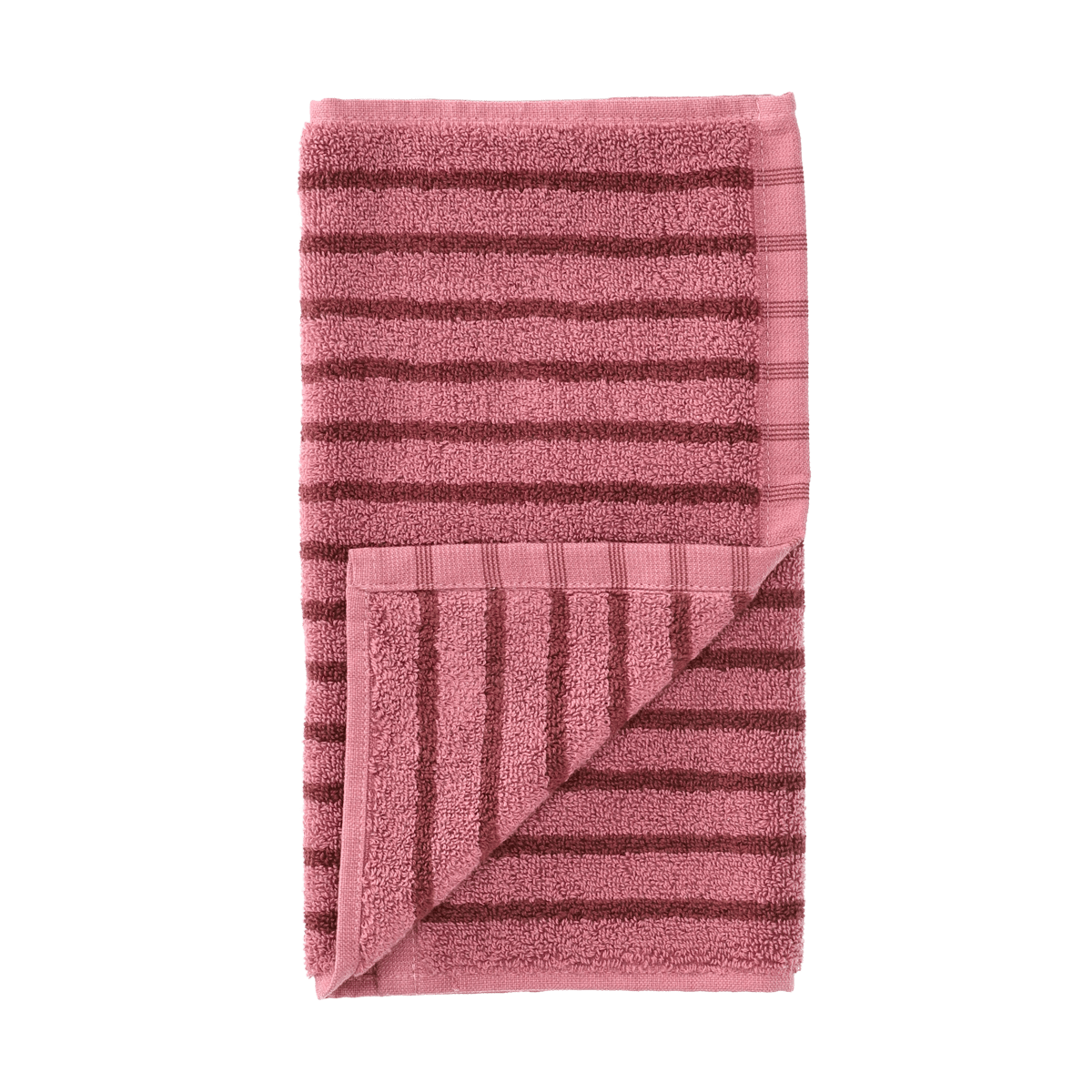 Scandi Living Drift towel 30x50 cm Pink-red
