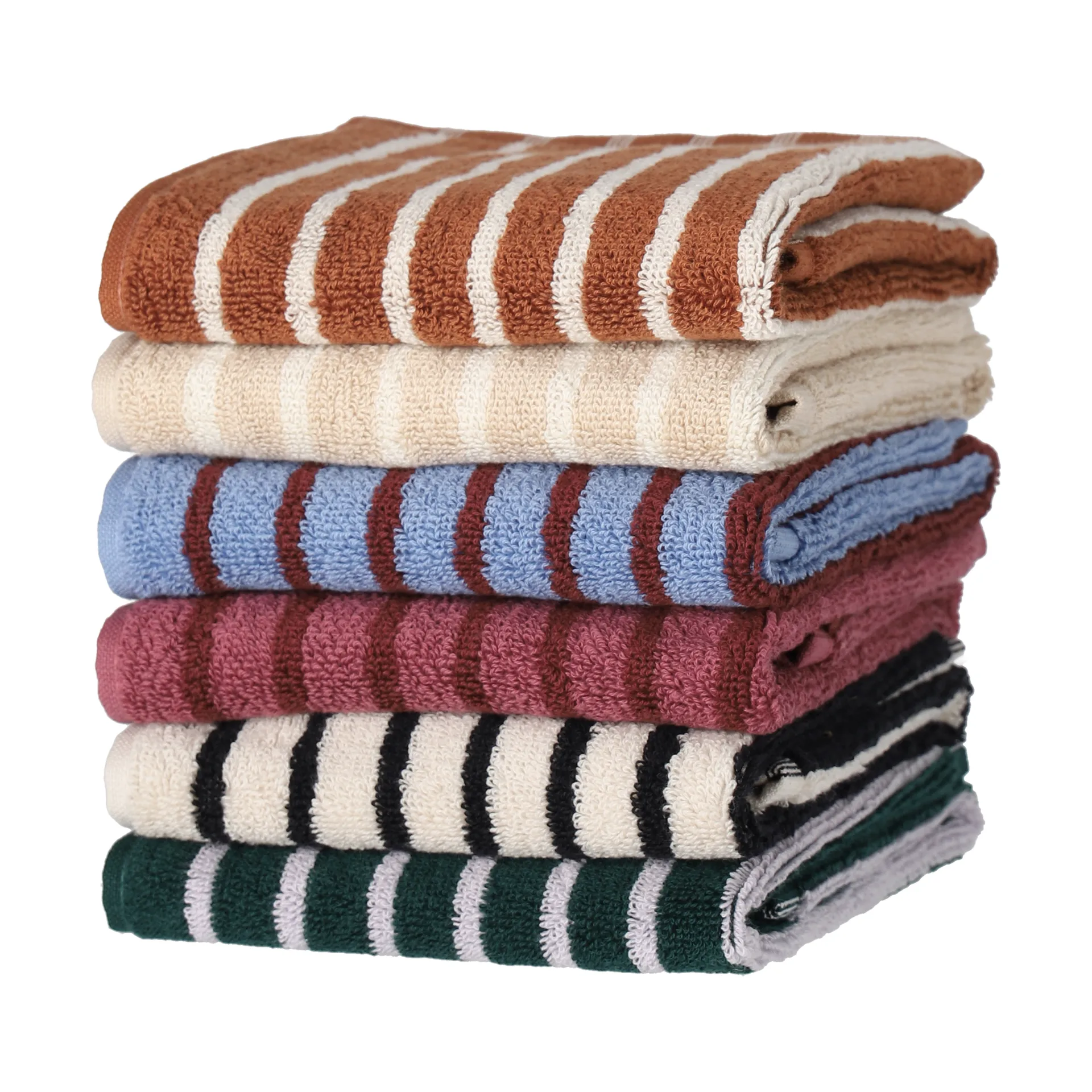 Drift towel 30x50 cm, Pink-red Scandi Living