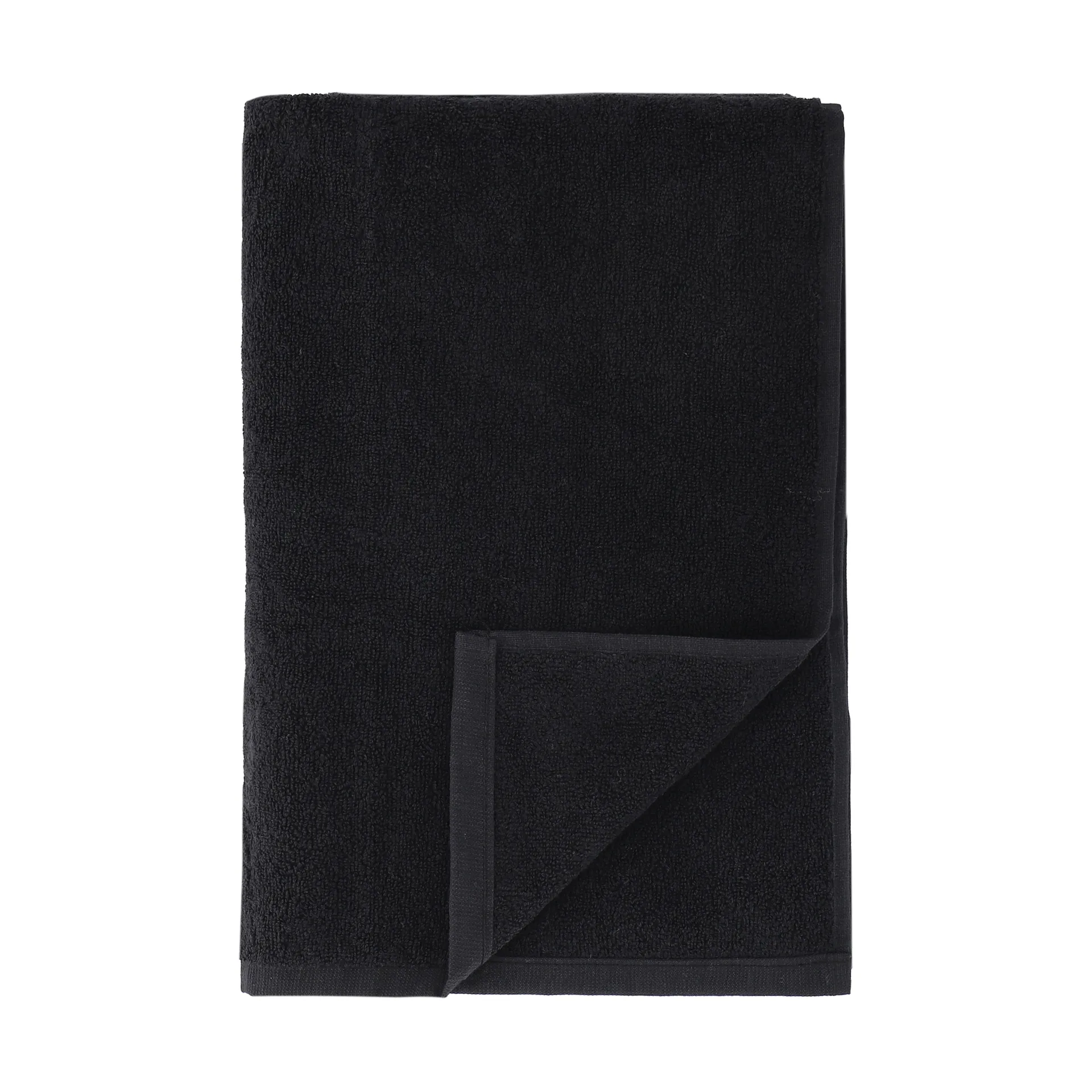 Drift towel 50x70 cm, Black Scandi Living