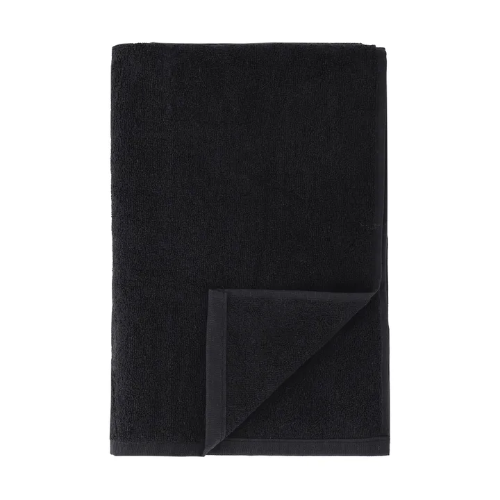 Drift towel 50x70 cm - Black - Scandi Living