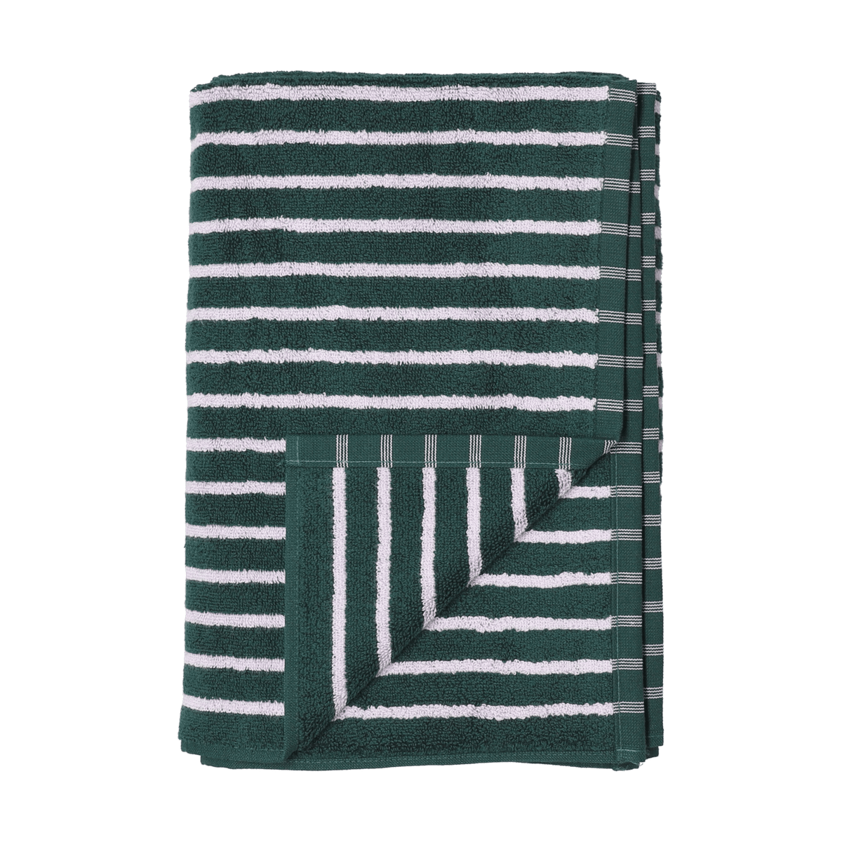Scandi Living Drift towel 50x70 cm Green-purple