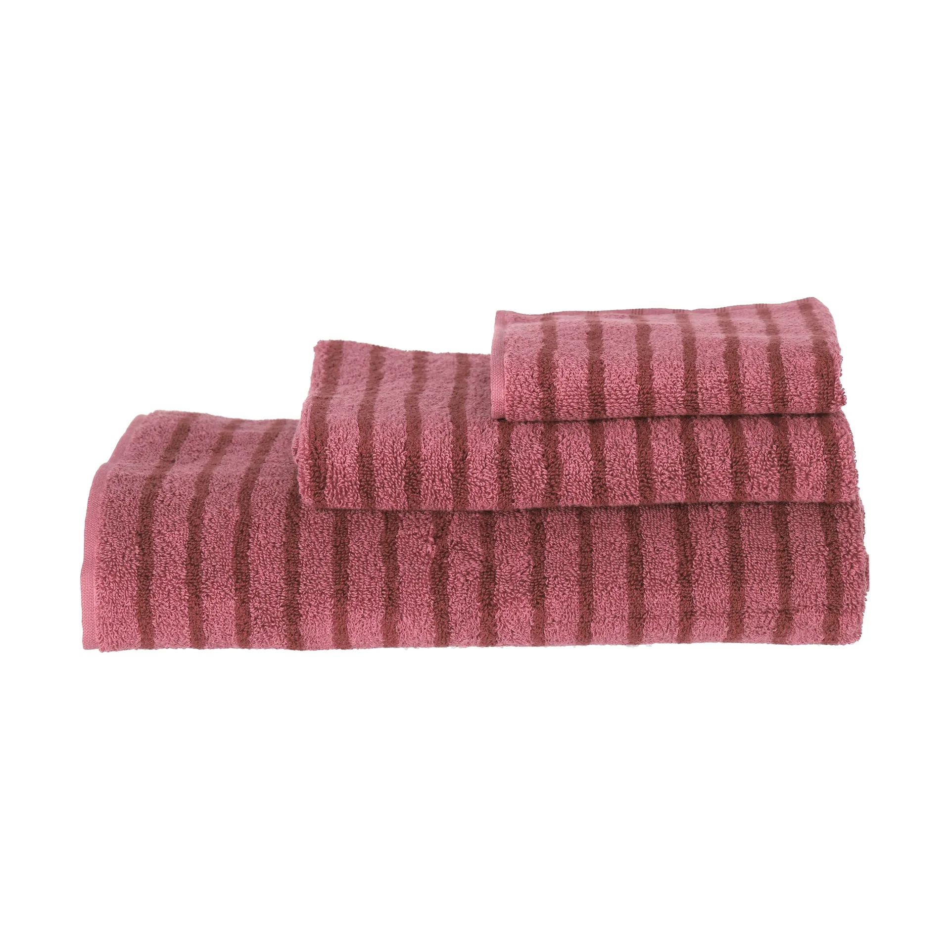 Drift towel 50x70 cm, Pink-red Scandi Living