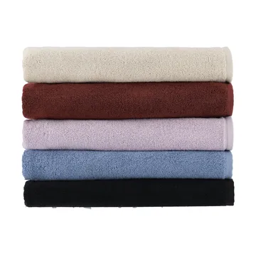 Drift towel set 4 pieces - Black - Scandi Living