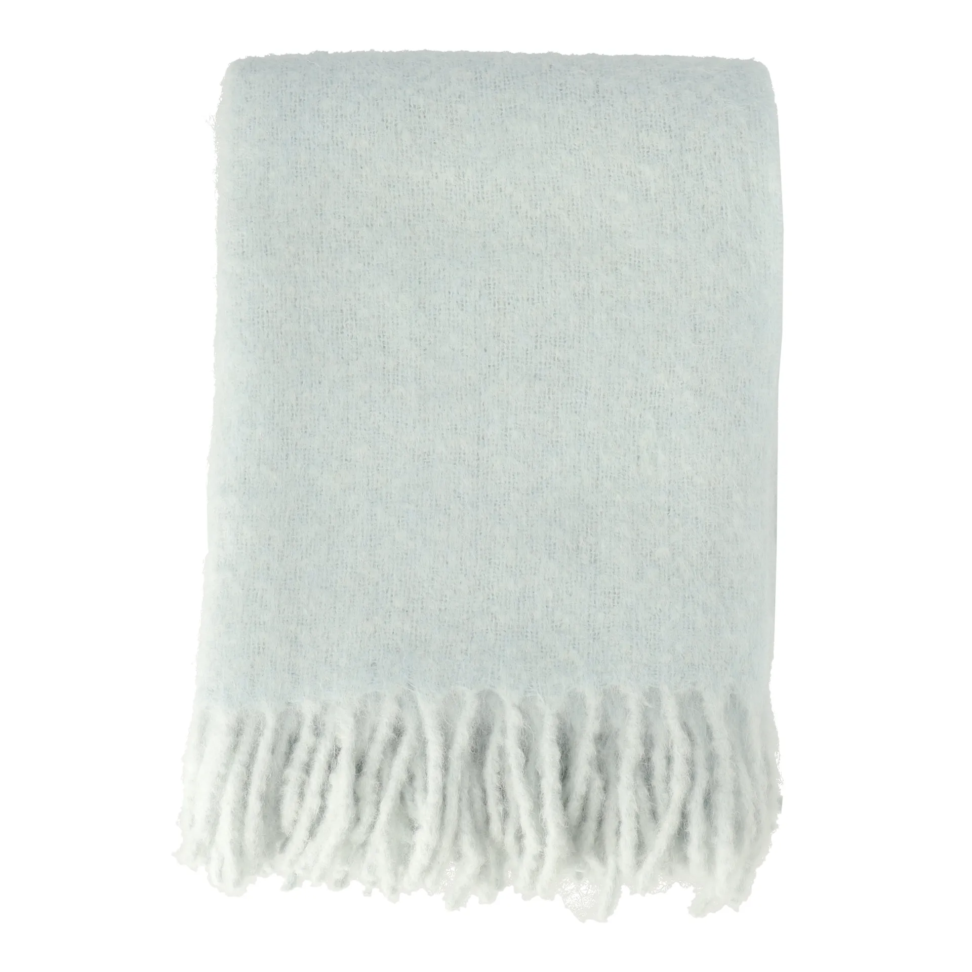 Dune mohair throw 130x170 cm, Ice blue Scandi Living