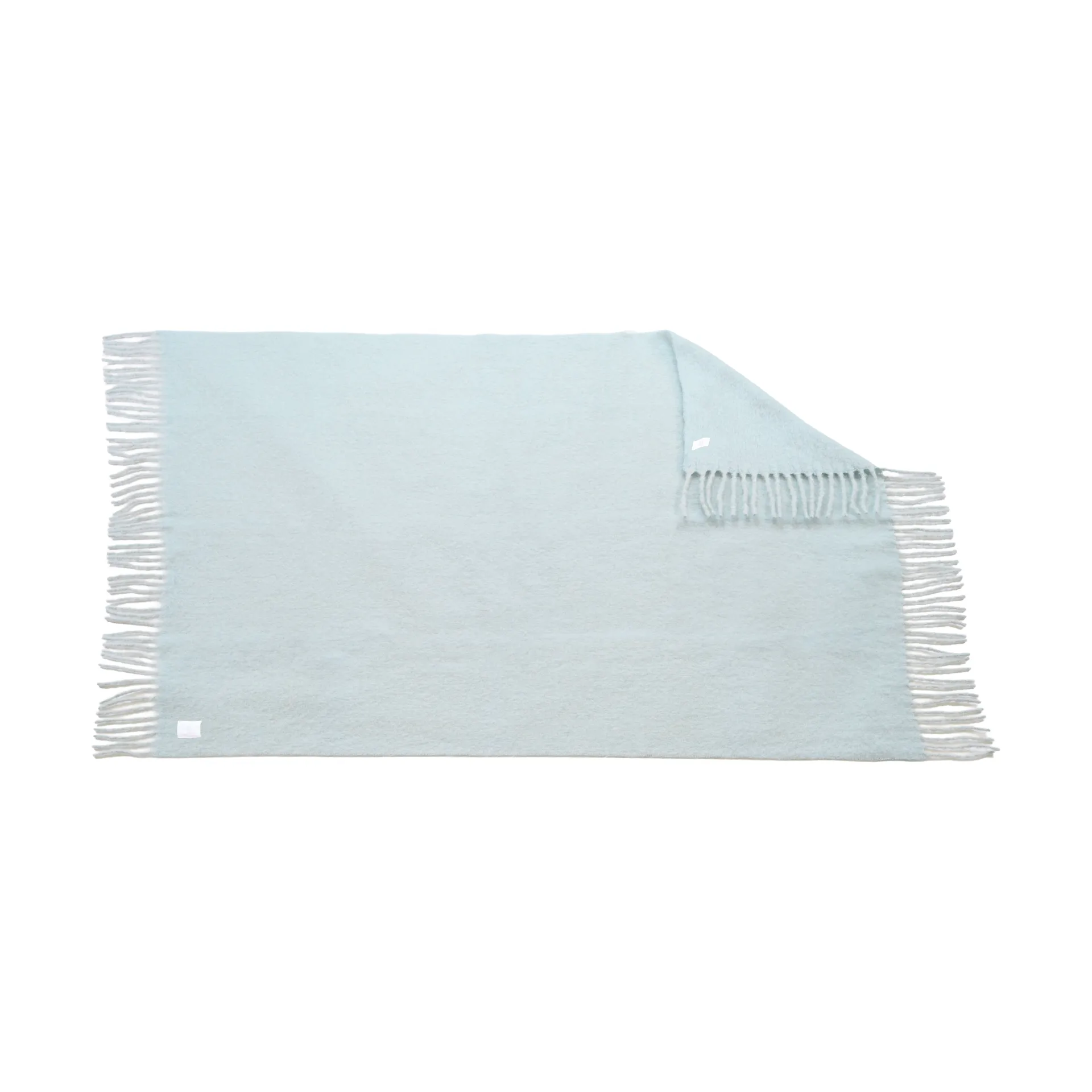 Dune mohair throw 130x170 cm, Ice blue Scandi Living