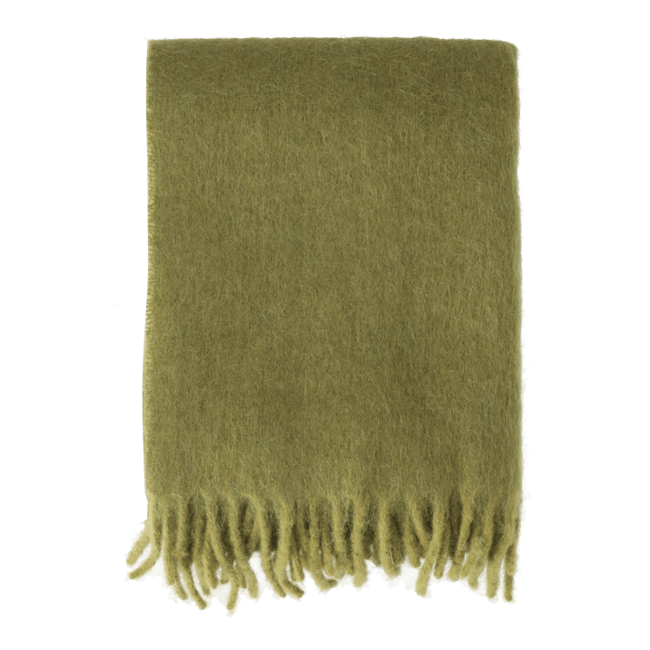 Dune mohair throw 130x170 cm - Olive - Scandi Living