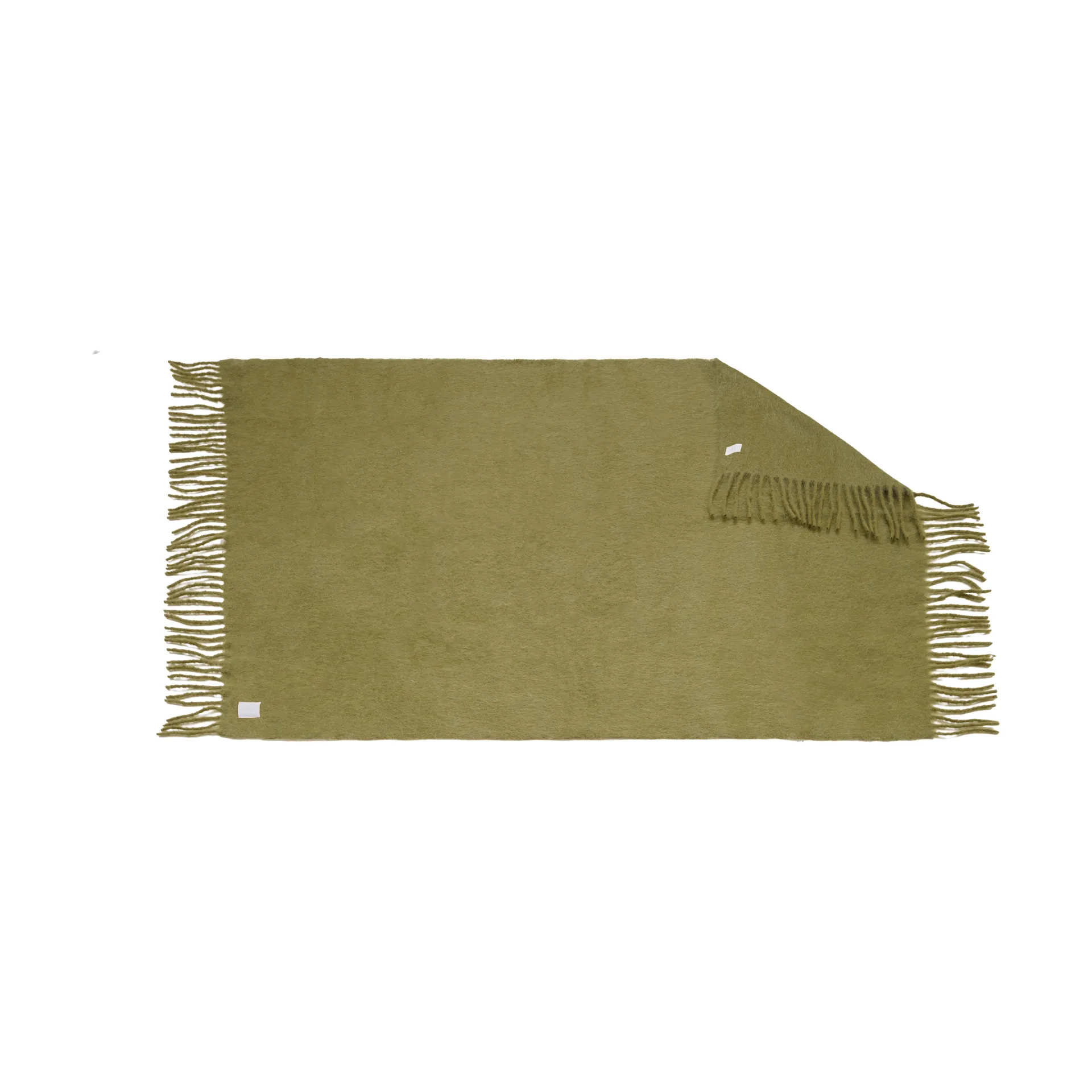 Dune mohair throw 130x170 cm, Olive Scandi Living