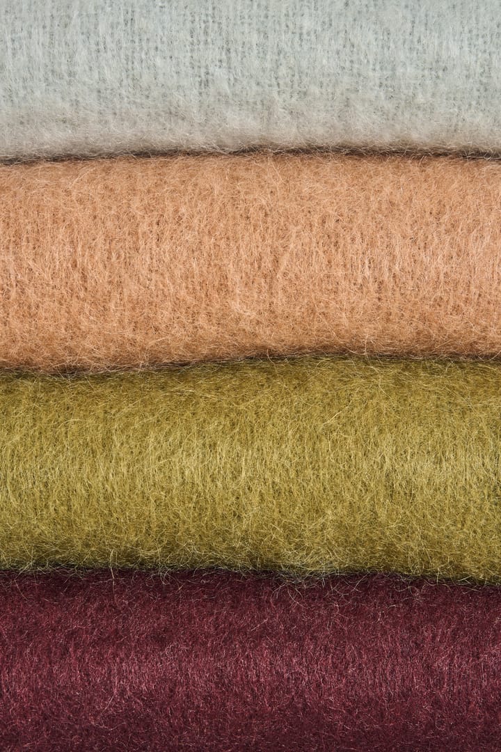 Dune mohair throw 130x170 cm, Plum Scandi Living