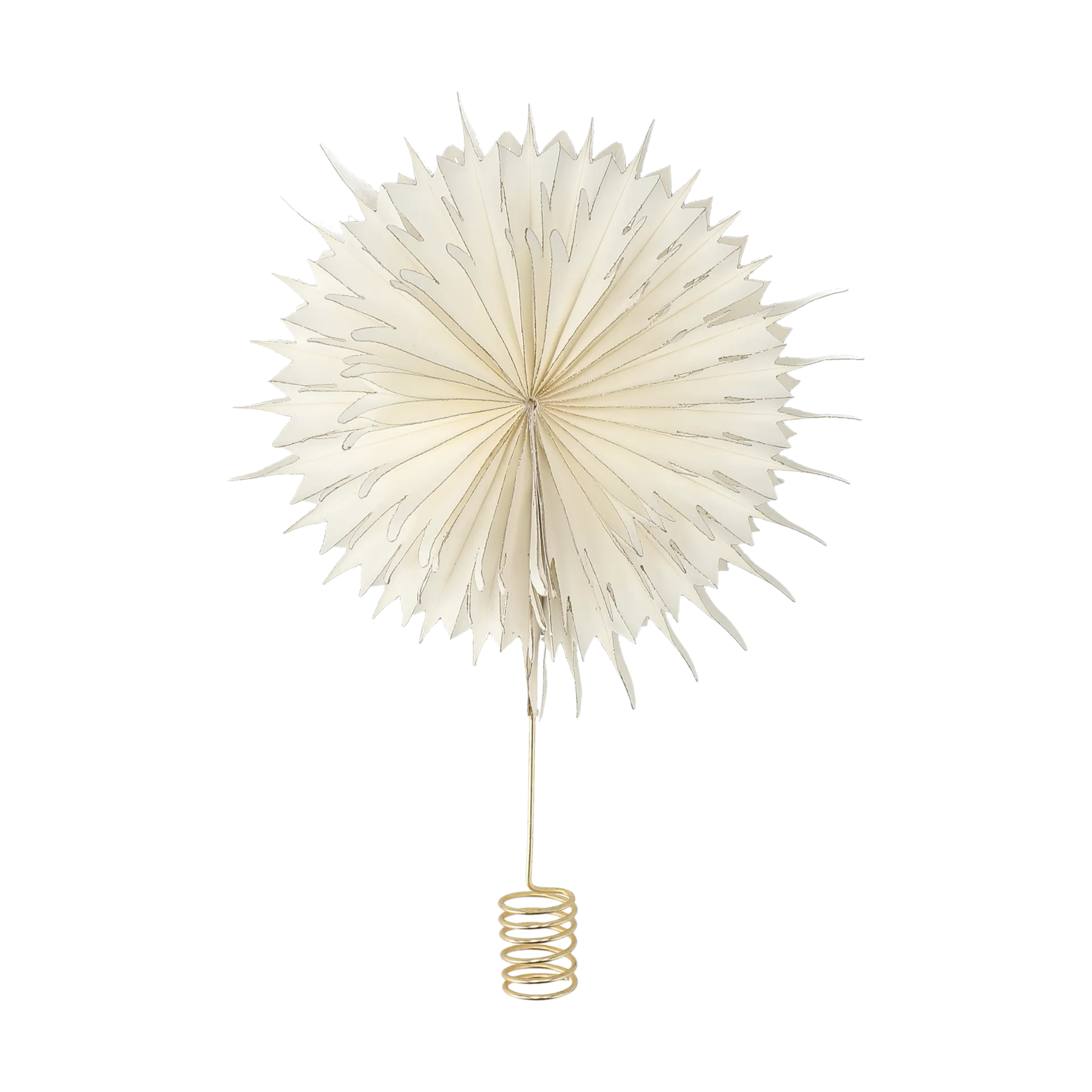 Dusk tree topper star, White, Ø10 cm Scandi Living