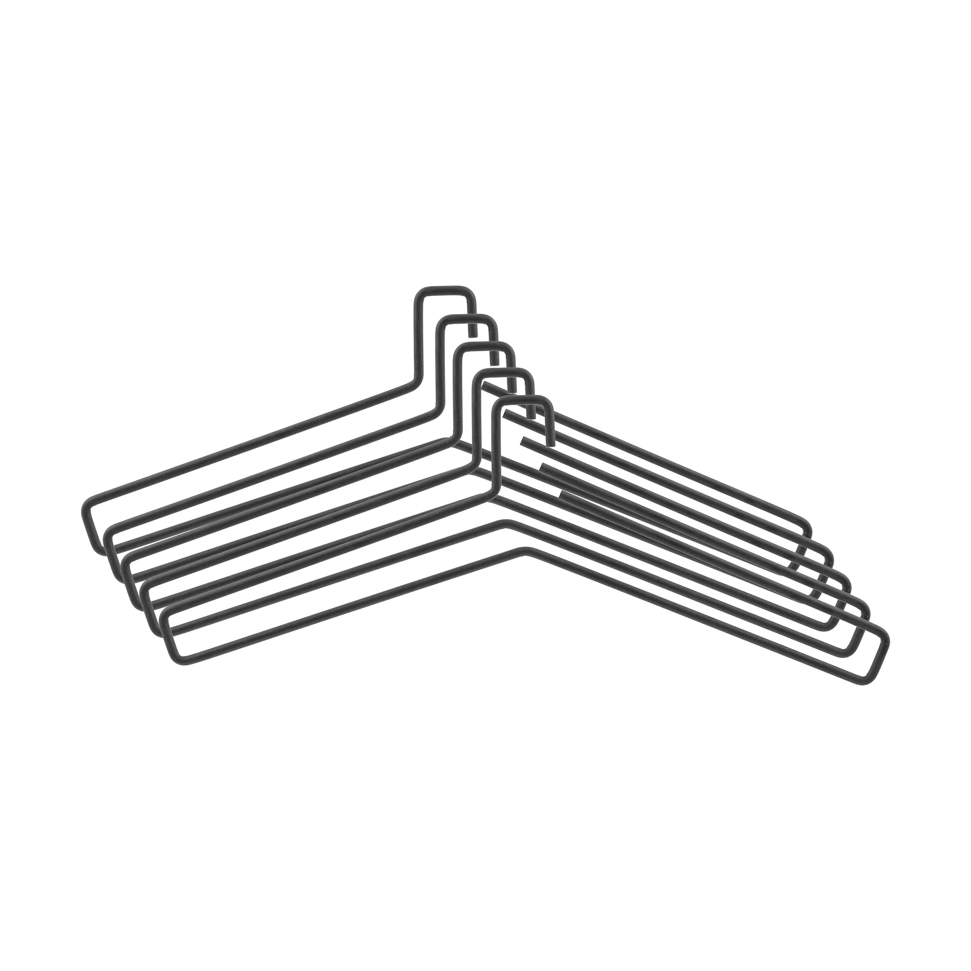 Edge hanger 5-pack, Black Scandi Living