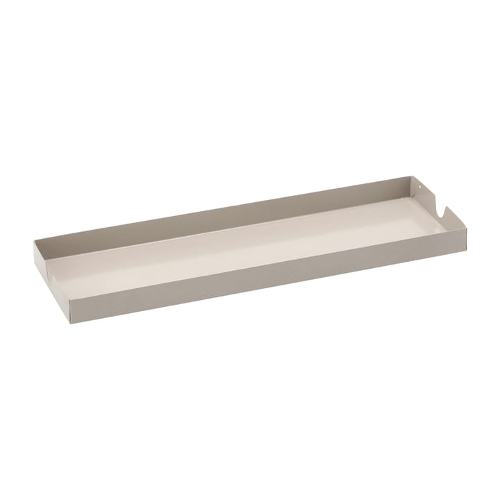 Edgy tray 10x32 cm - Greige - Scandi Living