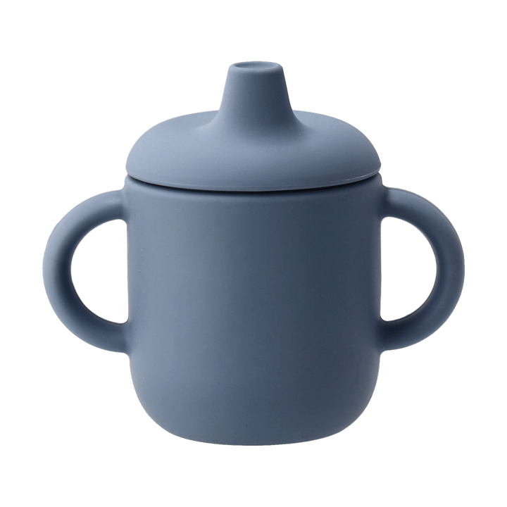 Elvie sippy cup silicone 180 ml - Blue - Scandi Living